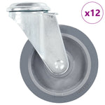 Ruote Girevoli con Foro per Bullone 12 pz 100 mm