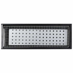 Griglia Barbecue da Campeggio Portatile in Acciaio 60x22,5x33cm