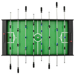 Calcio Balilla Pieghevole 121x61x80 cm Nero