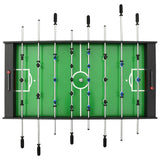 Calcio Balilla Pieghevole 121x61x80 cm Nero