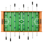 Calcio Balilla Pieghevole 121x61x80 cm Marrone Chiaro