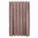Tenda Oscurante Anelli in Metallo Velluto Rosa Antico 290x245cm