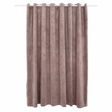 Tenda Oscurante Anelli in Metallo Velluto Rosa Antico 290x245cm