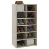 Scarpiera Rovere Sonoma 54x34x100,5 cm in Legno truciolato