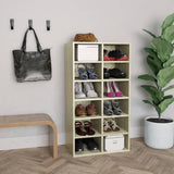 Scarpiera Rovere Sonoma 54x34x100,5 cm in Legno truciolato