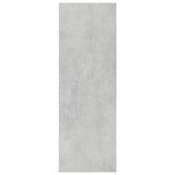 Scarpiera Grigio Cemento 54x34x100,5 cm in Legno truciolato