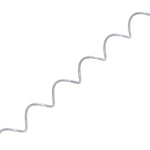 Spirali per Gabbioni 24 pz in Acciaio Zincato 100 cm
