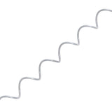 Spirali per Gabbioni 24 pz in Acciaio Zincato 100 cm