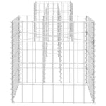 Gabbione Fioriera ad "H" in Filo di Acciaio 260x40x40 cm