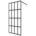 Cabina Doccia con Vetro Temperato Trasparente 90x195 cm
