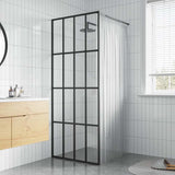 Cabina Doccia con Vetro Temperato Trasparente 90x195 cm