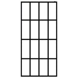 Cabina Doccia con Schermo in Vetro Temperato Glassato 80x195 cm