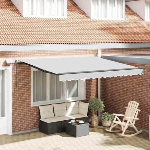 Tenda da Sole con Antracite 3 x 2,5 m Metallo