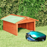 Casetta per Tosaerba Robotizzato 72x87x50 cm Massello di Abete