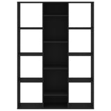 Libreria/Divisorio Nero 100x24x140 cm in Legno truciolato