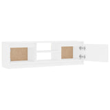 Mobile Porta TV Bianco 120x30x35,5 cm in Legno truciolato