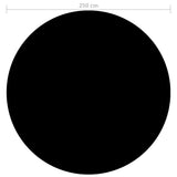 Copertura per Piscina Nera 250 cm PE