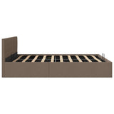 Giroletto con Contenitore Grigio Talpa in Tessuto 180x200 cm