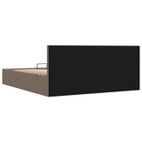 Giroletto con Contenitore Grigio Talpa in Tessuto 180x200 cm