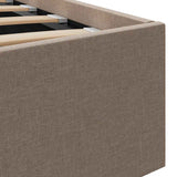 Giroletto con Contenitore Grigio Talpa in Tessuto 180x200 cm