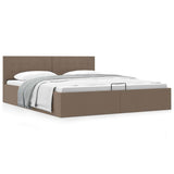 Giroletto con Contenitore Grigio Talpa in Tessuto 180x200 cm