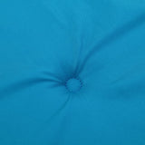 Cuscini per Sedia 2 pz Blu 50x50x4 cm in Tessuto Oxford