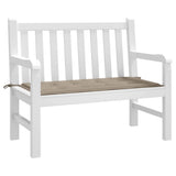 Cuscino per Panca Tortora 100x50x4 cm in Tessuto Oxford