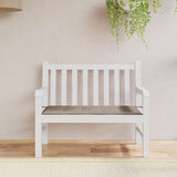Cuscino per Panca Tortora 100x50x4 cm in Tessuto Oxford