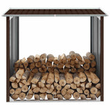Capannone in Acciaio Zincato 172x91x154 cm Marrone