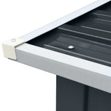 Capannone in Acciaio Zincato 172x91x154 cm Antracite