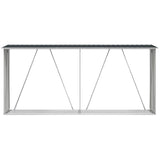 Capannone da Giardino in Acciaio Zincato 330x84x152cm Antracite