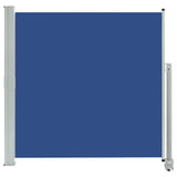 Tenda Laterale Retrattile per Patio 160x300 cm Blu