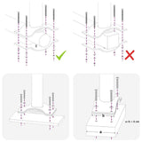 Tenda Laterale Retrattile per Patio 80x300 cm Blu