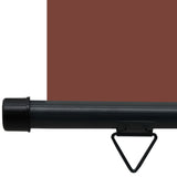 Tendalino Laterale per Balcone 65x250 cm Marrone