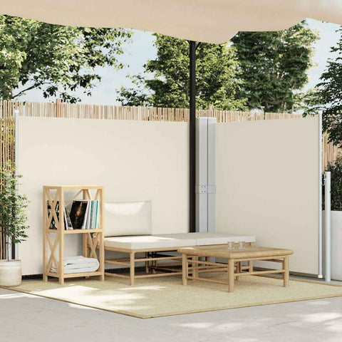 Tenda da Sole Laterale Retrattile Crema 140x600 cm