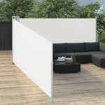 Tenda da Sole Laterale Retrattile Crema 120x1000 cm