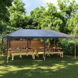 Gazebo Professionale 4x6 m Antracite 90 g/m