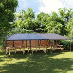 Gazebo Professionale 4x9 m Antracite 90 g/m