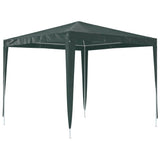 Gazebo Professionale 2,5x2,5 m Verde 90 g/m