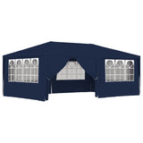 Gazebo Professionale con Pareti 4x6 m Blu 90 g/m