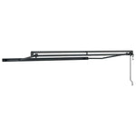 Tenda da Sole Antracite 3 x 2,5 m Metallo