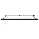 Tenda da Sole Antracite 3 x 2,5 m Metallo