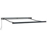 Tenda da Sole Antracite 3,5 x 2,5 m Metallo