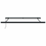Tenda da Sole Antracite 3,5 x 2,5 m Metallo