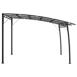 Tenda Parasole da Giardino 4x3x2,55 m Crema