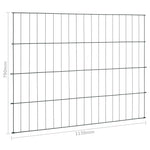 Set Recinzione da Giardino 115x79 cm Verde