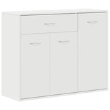 Credenza Bianca 88x30x70 cm in Legno truciolato