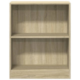 Libreria Rovere Sonoma 60x24x76 cm in Legno truciolato
