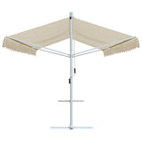 Tenda Parasole con Piedistallo 500x300 cm Crema