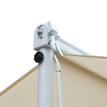 Tenda Parasole con Piedistallo 500x300 cm Crema